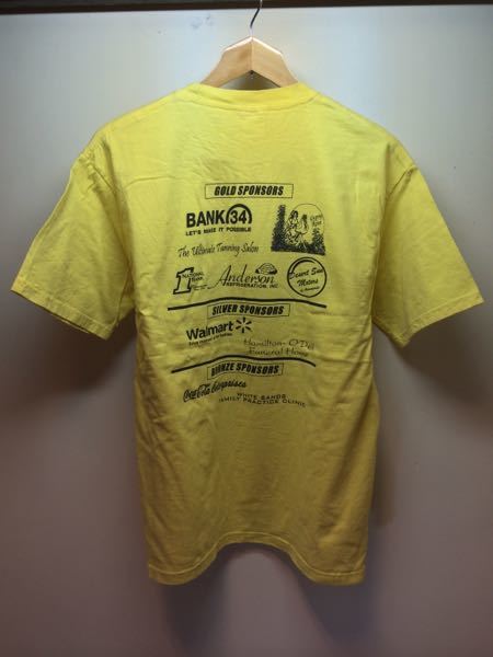 RunForYourLife/Hanes(USA)ビンテージTシャツ