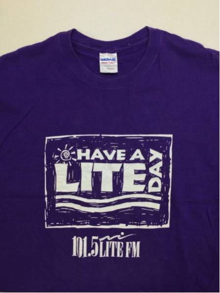 101.5LITE FM/GILDAN(USA)ビンテージTシャツ_画像2