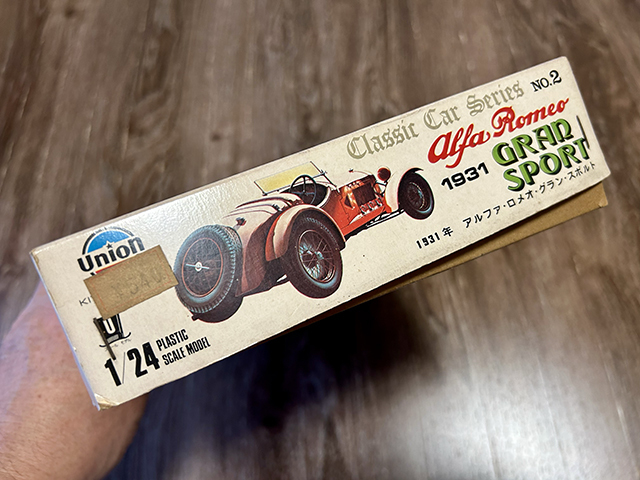 UNION 1/24 PORSHE907/8　LOTUS59B　ALFAROMEO 1931 GRAN SPORT　Heller Tablet Lago 4.5L GR_画像9