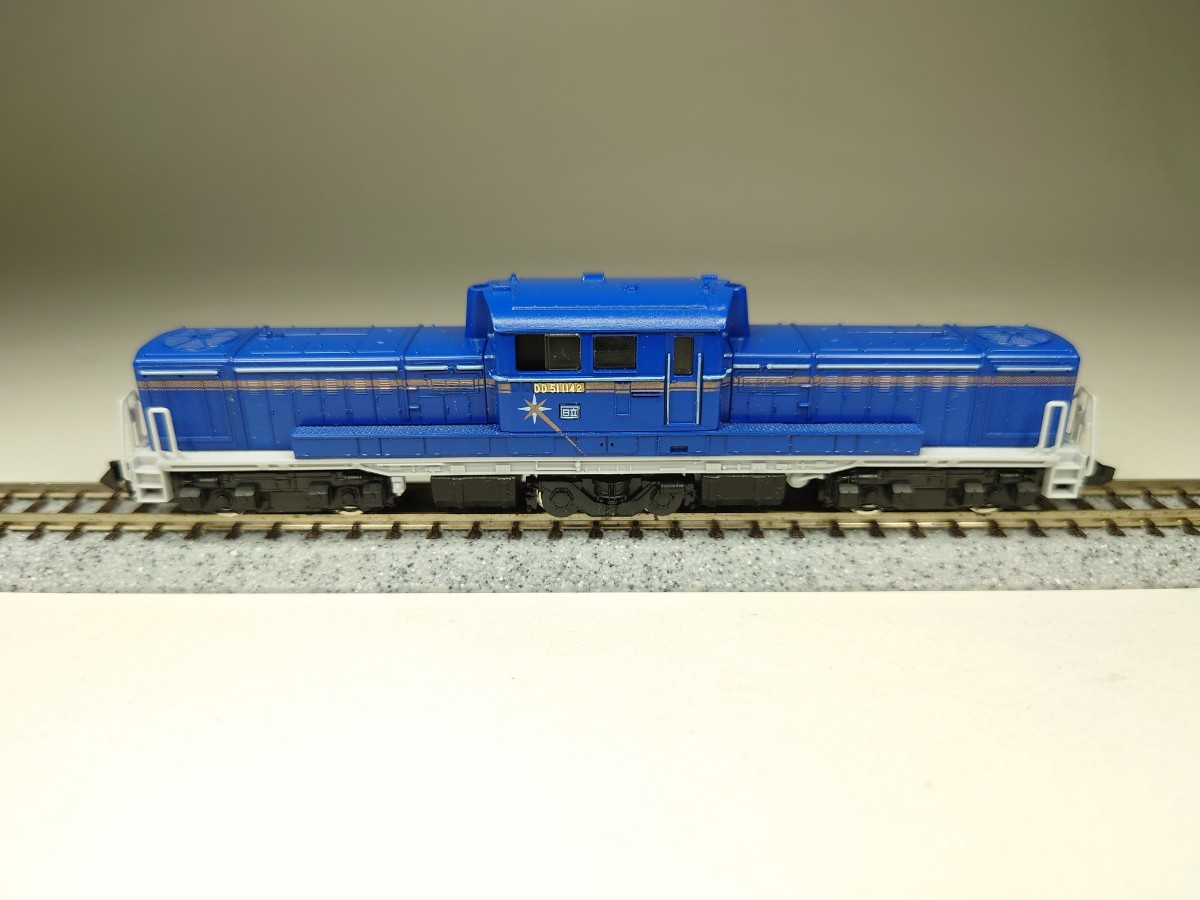 [ beautiful goods ] N gauge TOMIX 2207 DD51 1000 shape Hokkaido color National Railways diesel locomotive M car power car railroad model [ simple maintenance settled ]