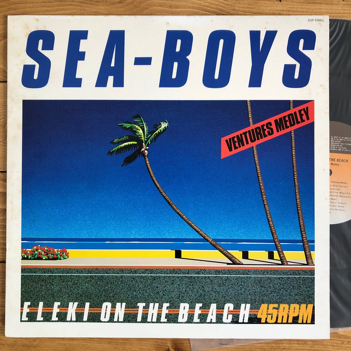 最終セール/SEA-BOYS/渚のエレキ・パーティー/Eleki On The Beach Ventures Medley/永井博/Hiroshi Nagai/LP/レコード/Vinyl/12インチ_画像1