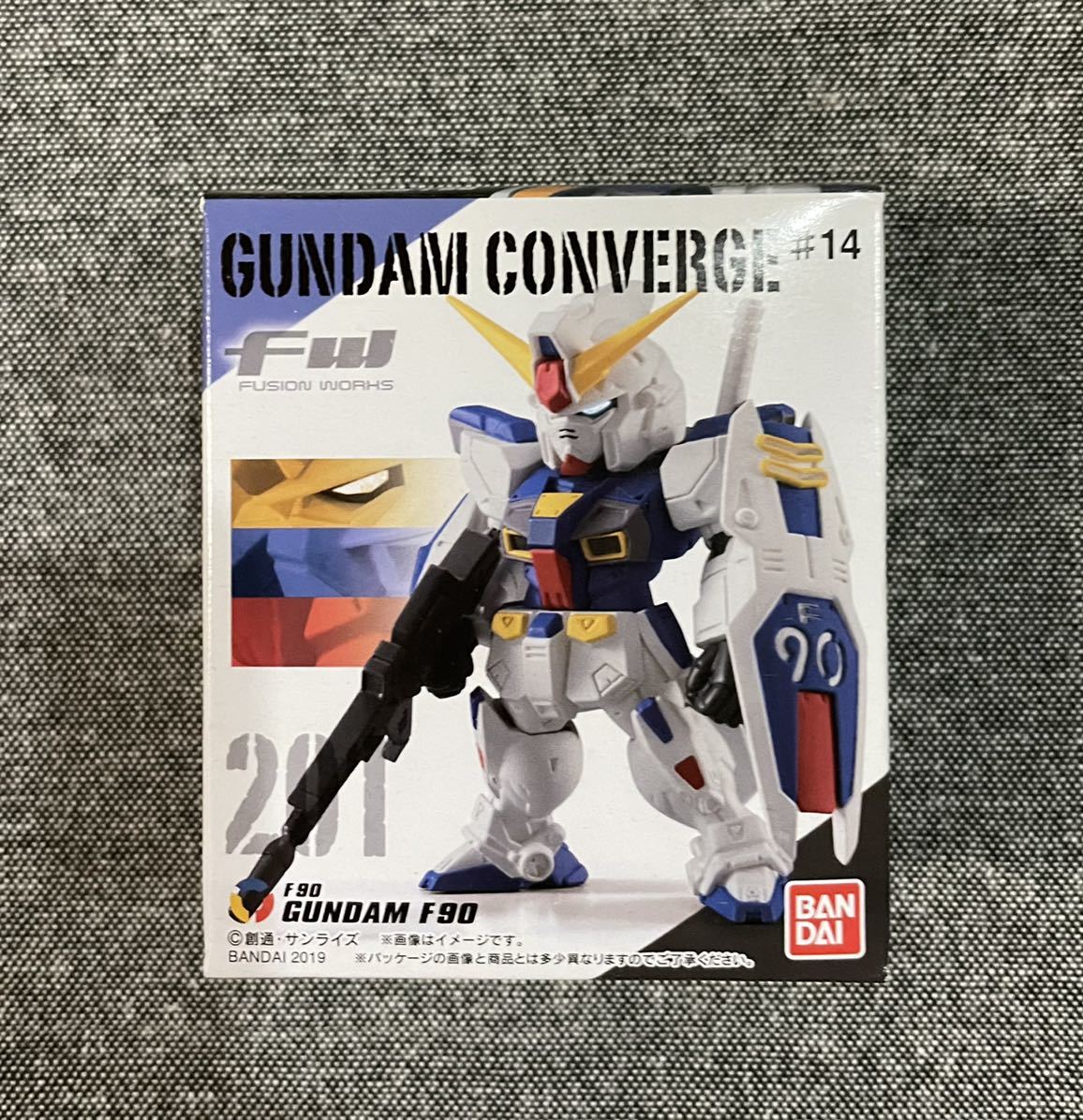 未開封 ガンダム コンバージ #14 201 ガンダムF90 GUNDAM CONVERGE FW ②_画像1