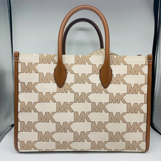 マイケルコース トートバッグ MK MICHAEL KORS MIRELLA EW トート ミディアム MKシグネチャー トートバッグ ハンドバッグ 2way 4770_画像2