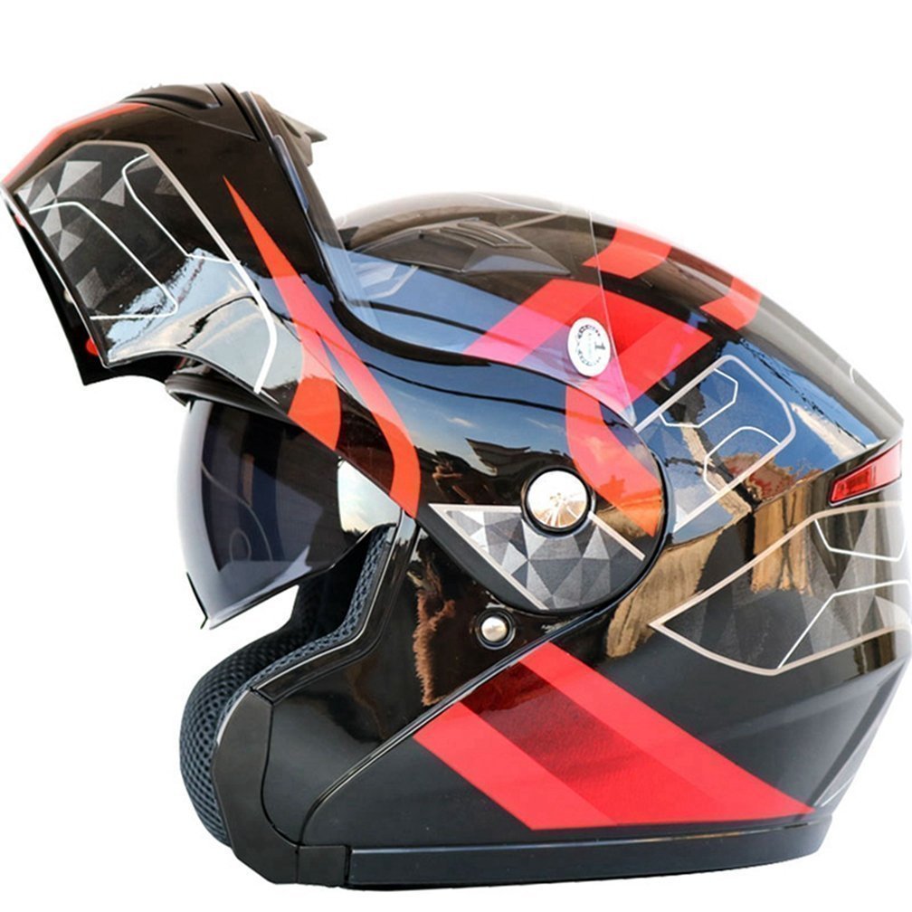 ★ バイクヘルメット フルフェイス システムヘルメット メンズ レディース ダブルシールド L-XXLサイズ選択可能10色cjx3511