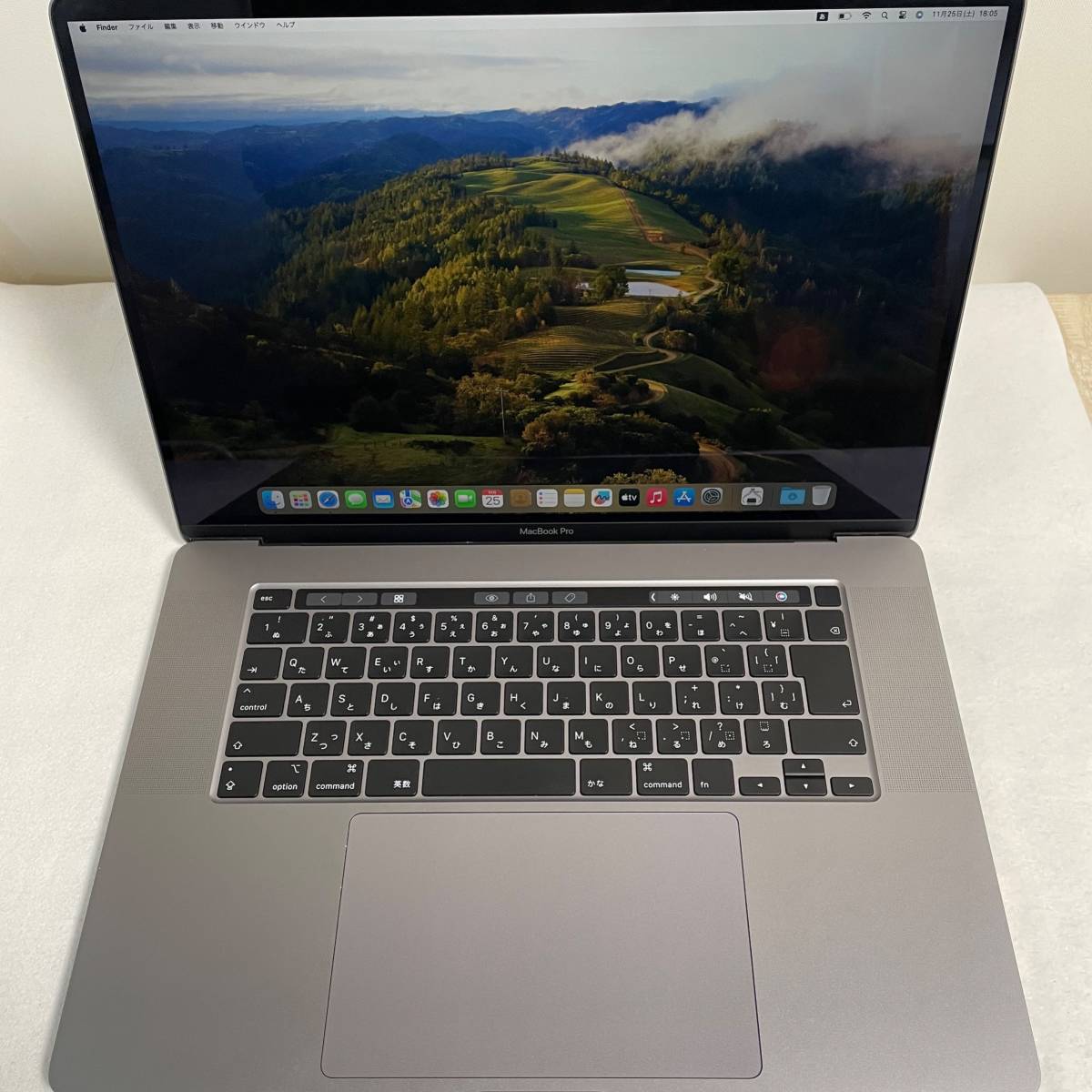 美品】Macbook Pro 16インチ2019 16GB/512GB［A2141］スペースグレイ