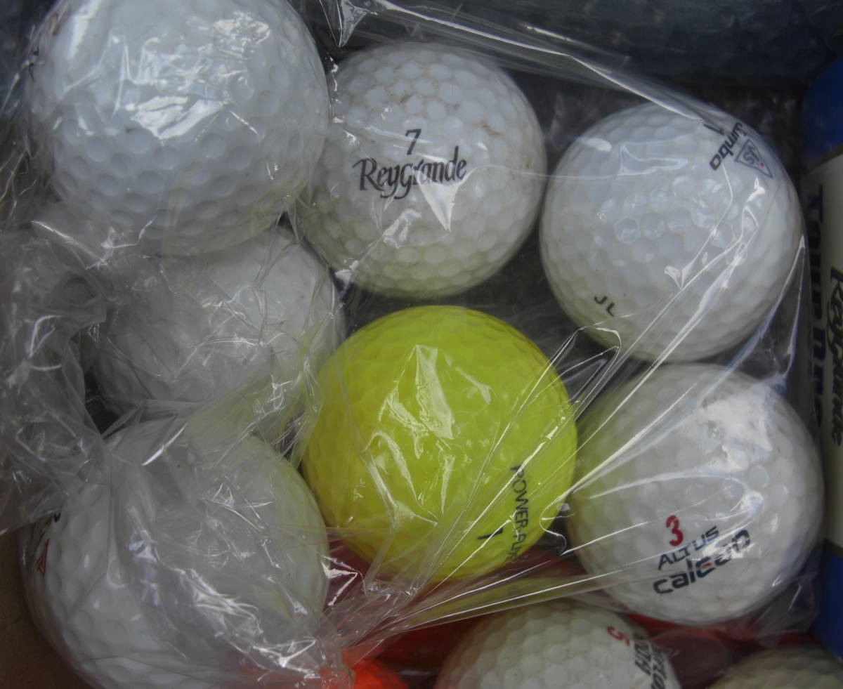 ゴルフボール/未使用品＆中古ボールの混合39個 _画像3