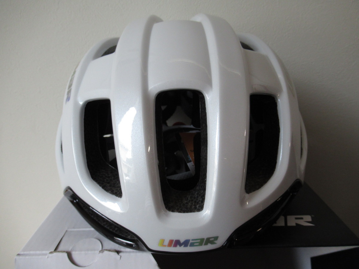 LIMAR ヘルメット AIR STRATOS  IRIDESCENT WHITE Mサイズ（53-57cm） アジアンフィット規格 2022モデル 新品未使用の画像3