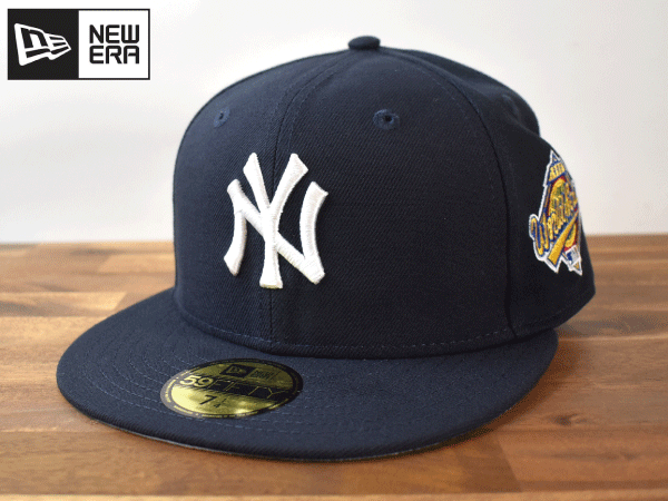 ★未使用品★NEW ERA ニューエラ × NEW YORK YANKEES ヤンキース MLB WORLD SERIES 59 FIFTY【7-1/4 - 57.7cm】 キャップ 帽子 H966_画像1