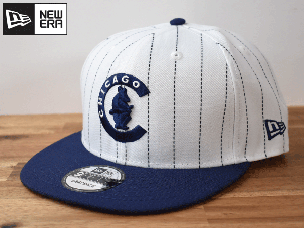 ★未使用品★NEW ERA ニューエラ × CHICAGO CUBS シカゴ・カブス MLB 9 FIFTY【フリーサイズ】 キャップ 帽子 W106_画像1