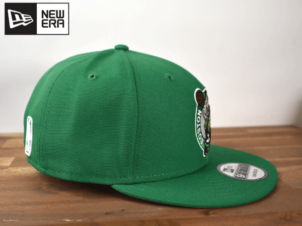 ★未使用品★NEW ERA ニューエラ × BOSTON CELTICS セルティックス NBA 9 FIFTY【フリーサイズ】 キャップ 帽子 H602_画像4