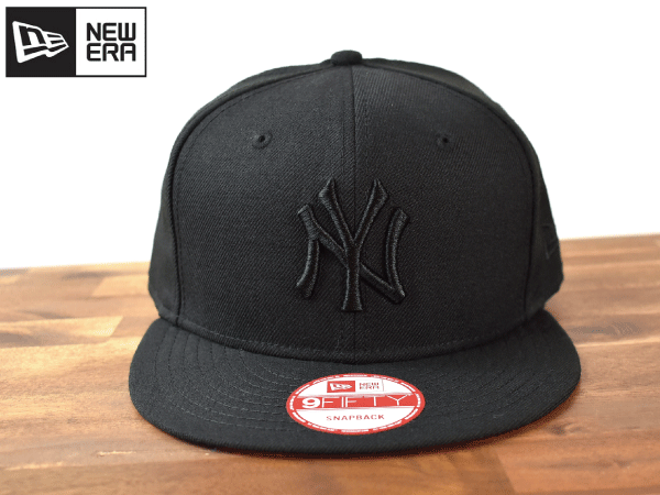 ★未使用品★NEW ERA ニューエラ × NEW YORK YANKEES ヤンキース MLB 9 FIFTY 【フリーサイズ】 キャップ 帽子 H661_画像2