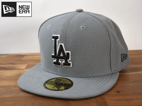 ★未使用品★NEW ERA ニューエラ × LA DODGERS ドジャース MLB 59 FIFTY【7-3/8 - 58.7cm】 キャップ 帽子 H764_画像1