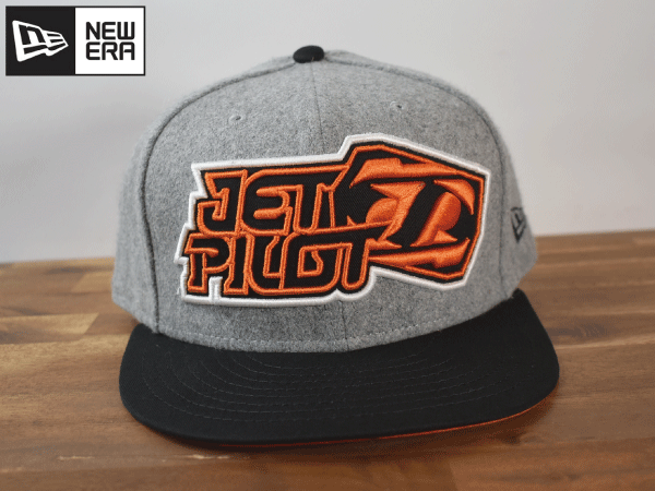 ★未使用品★NEW ERA ニューエラ × JET PILOT ジェットパイロット 9 FIFTY【フリーサイズ】 キャップ 帽子 H793_画像2