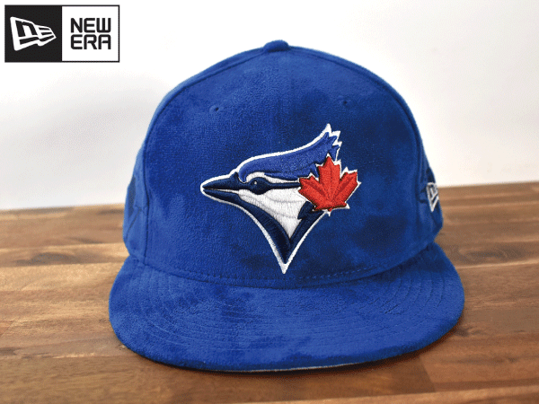 ★未使用品★NEW ERA ニューエラ × TORONTO BLUE JAYS ブルージェイズ MLB 9 FIFTY 【フリーサイズ】 キャップ 帽子 H783_画像2