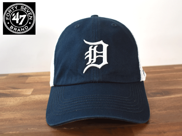 ★未使用品★ 47 BRAND 47 ブランド × DETROIT TIGERS タイガース MLB【L-XL - 59cm-62cm】キャップ 帽子 H847_画像2