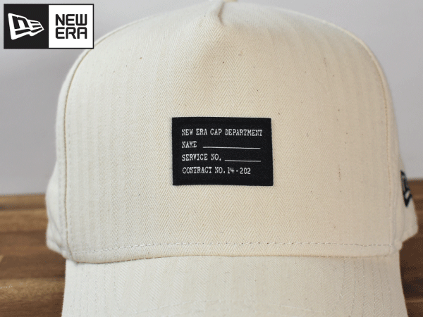 ★未使用品★NEW ERA ニューエラ ニューエラロゴ【フリーサイズ】 キャップ 帽子 W204_画像3