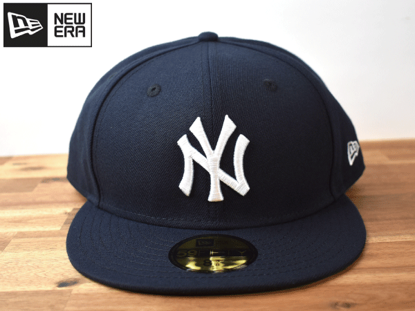 ★未使用品★NEW ERA ニューエラ × NEW YORK YANKEES ヤンキース MLB 59 FIFTY【8-1/4 - 65.4cm】 キャップ 帽子 W_画像2