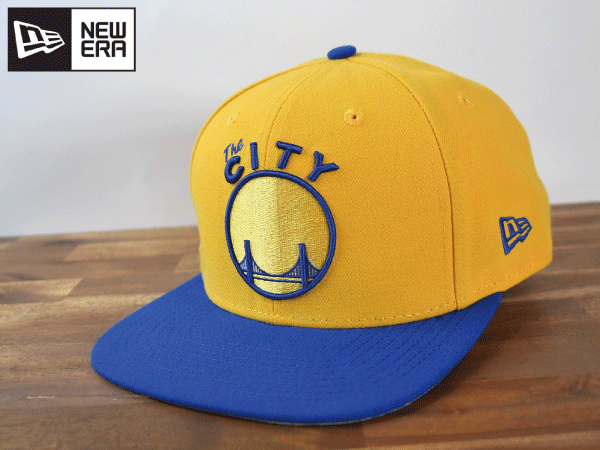 ★未使用品★NEW ERA ニューエラ × GOLDEN STATE WARRIORS ウォーリアーズ NBA 9 FIFTY【S-Mフリーサイズ】 キャップ 帽子 H958_画像1