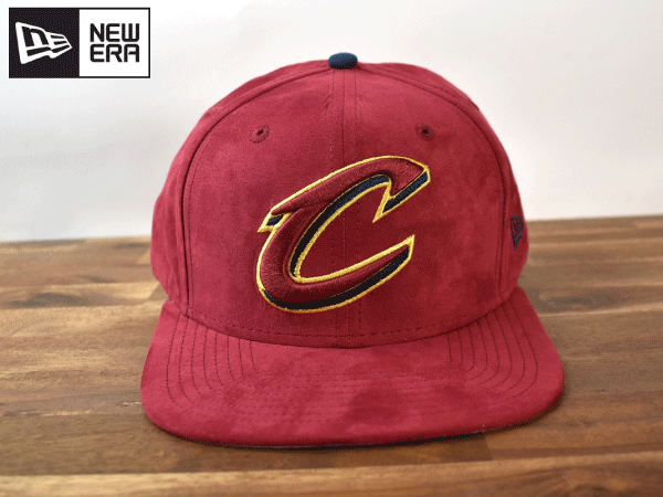 ★未使用品★NEW ERA ニューエラ × CLEVELAND CAVALIERS キャバリアーズ NBA 9 FIFTY ORIGINAL FIT【フリーサイズ】 キャップ 帽子 H43_画像2