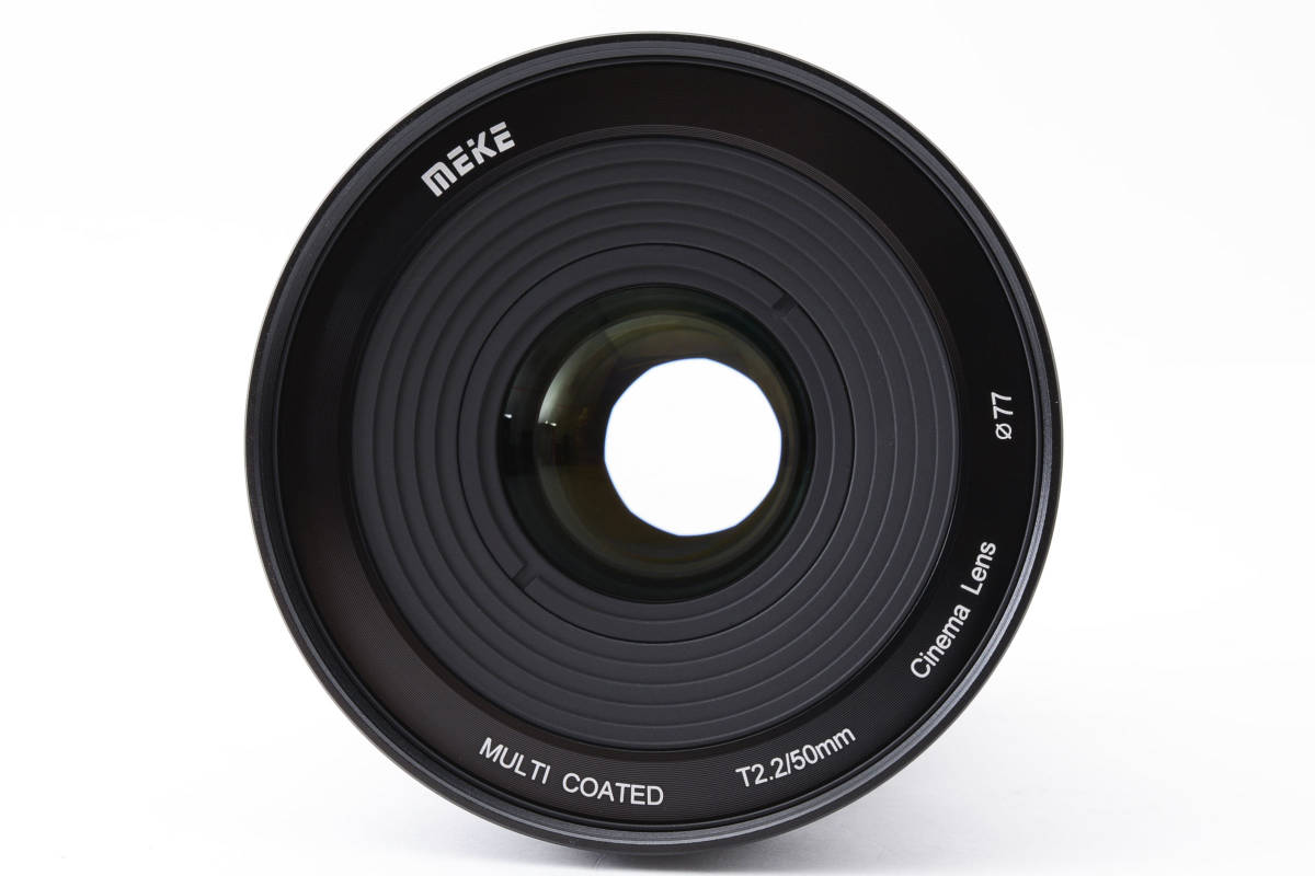 ★☆【良品】 MEIKE メイケ 50mm T2.2 CINEMA シネマレンズ マイクロフォーサーズ #3818☆★_画像2