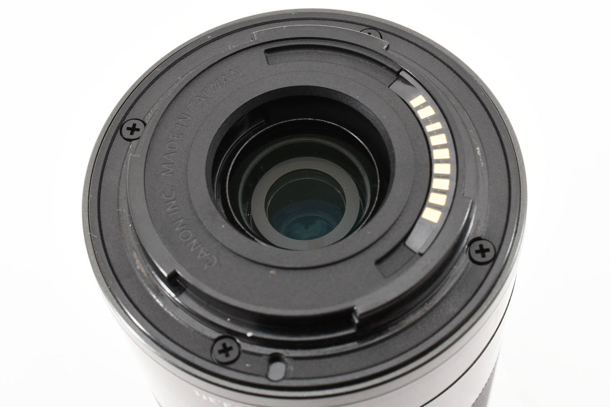 ★☆【訳アリ】 Canon ZOOM LENS EF-M 55-200mm 1:4.5-6.3 IS STM Black #3840☆★_画像10