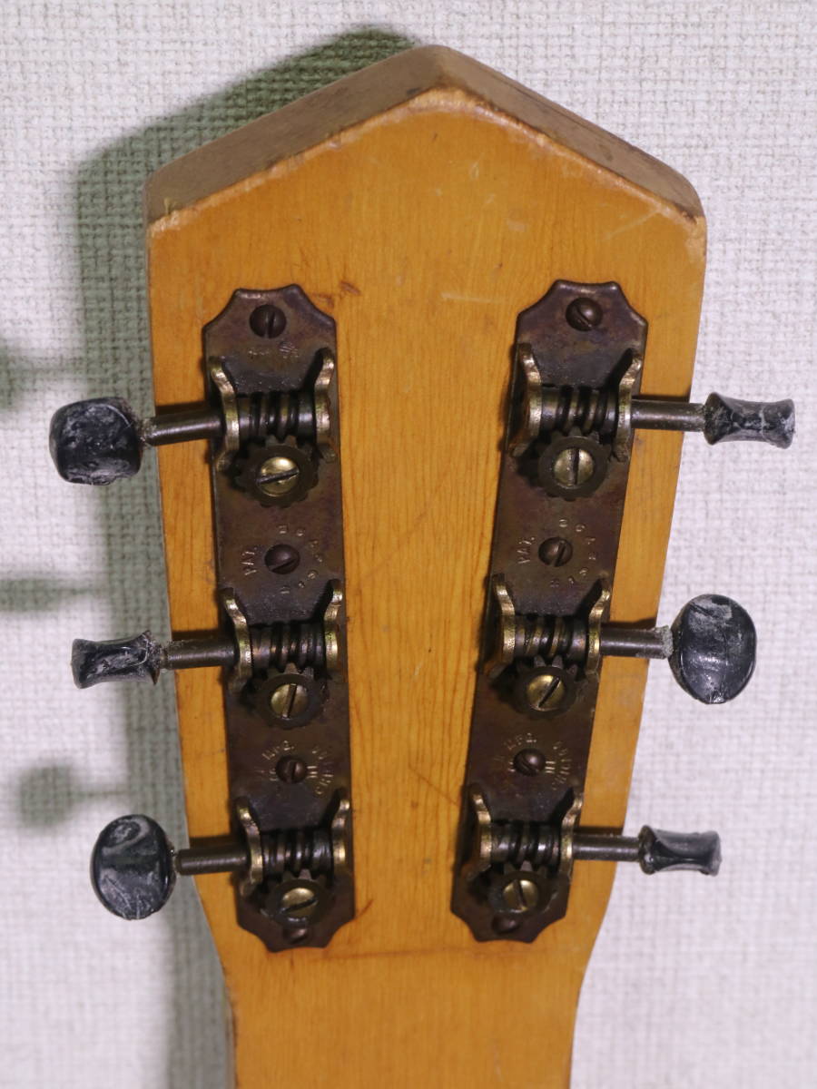 1940s Gretch製♪USA Guitar Castleリペア済♪Old Kluson ペグ♪Black Catコンデンサ♪出音良好♪ラップ・スチール♪REX ELECTRIC_画像6