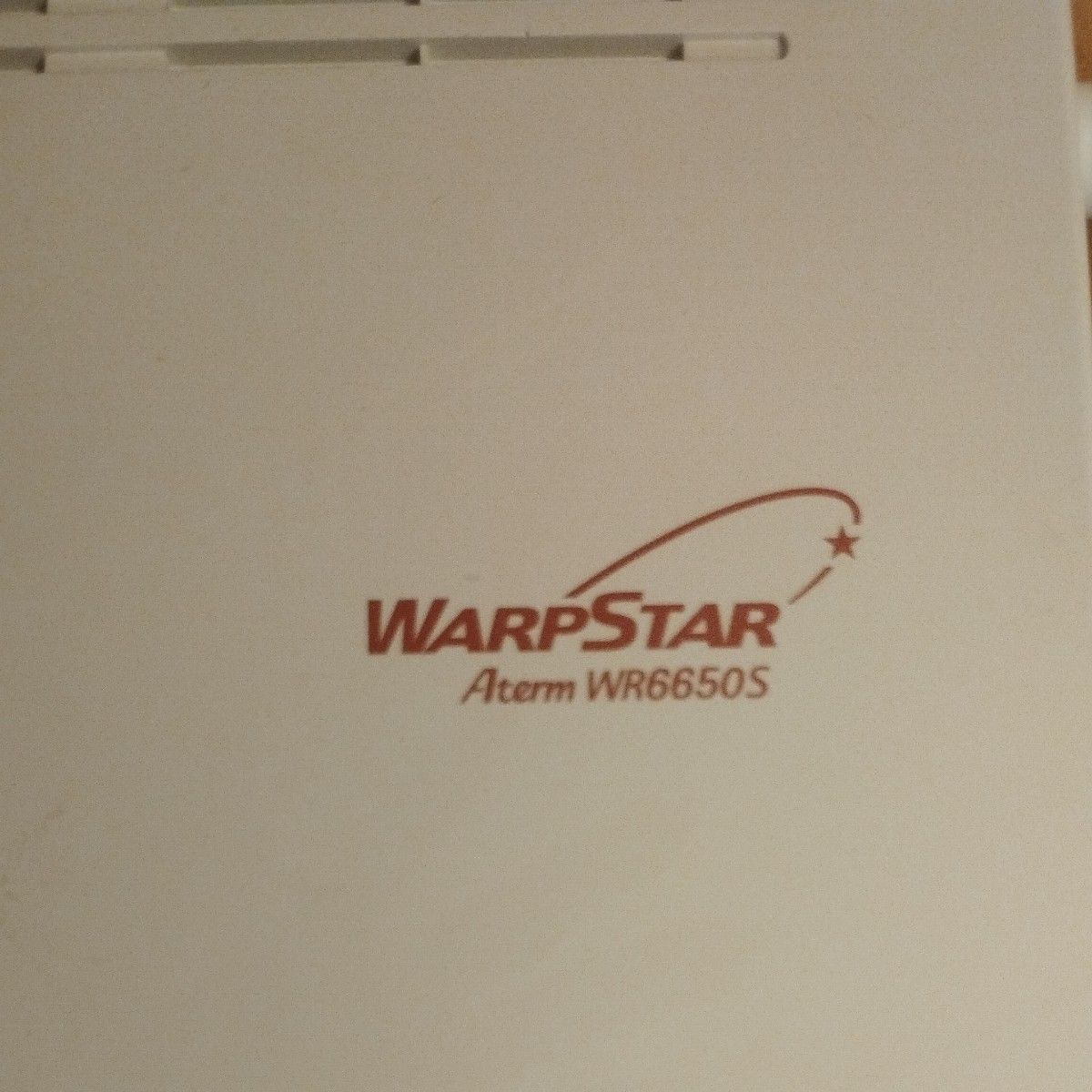 NEC　WARPSTAR　WR66505　無線ルーター　