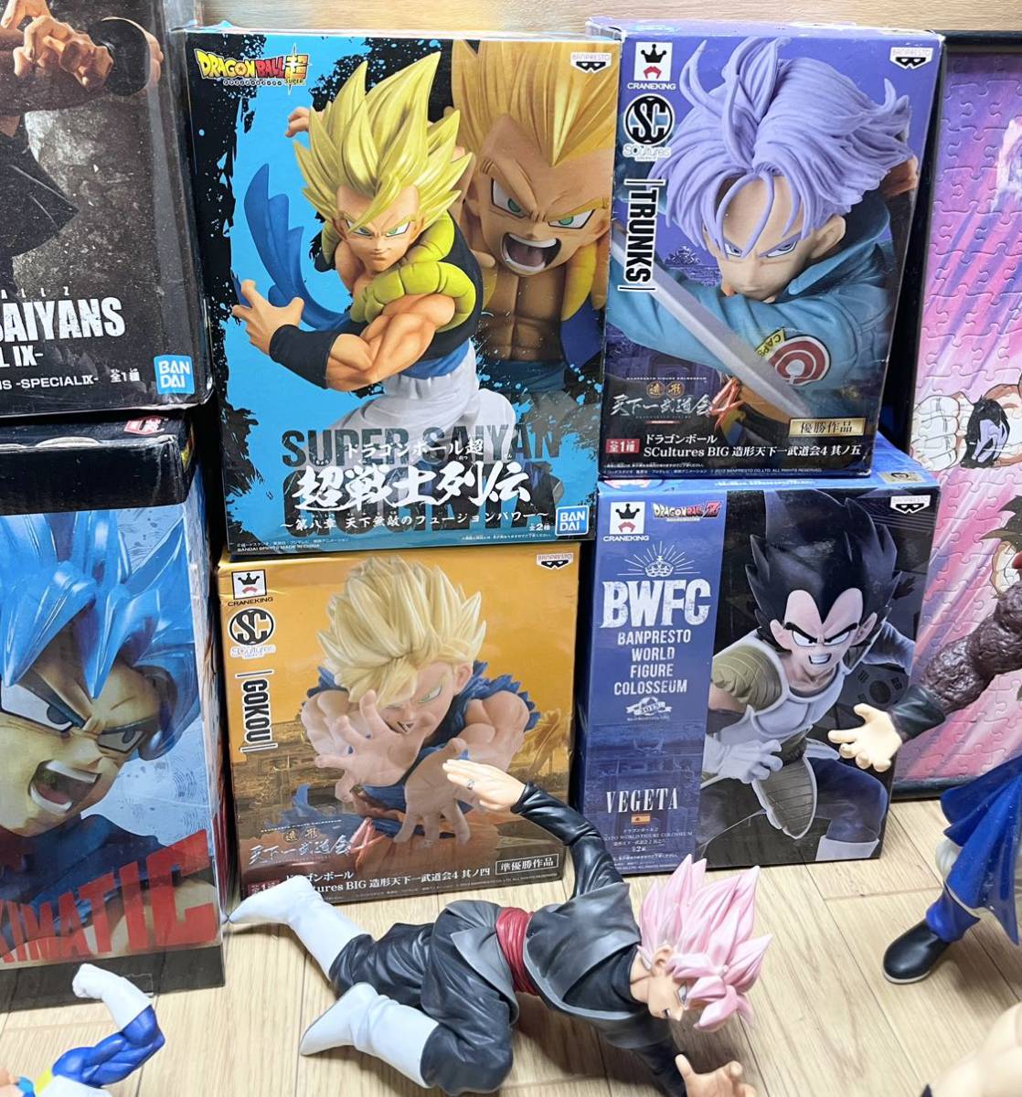 未使用 多数あり ドラゴンボール ドラゴンボールZ 超戦士列伝 天下一武道会 フィギュア 悟空 悟飯 ベジータ 大量 まとめて 50点 C10_画像3