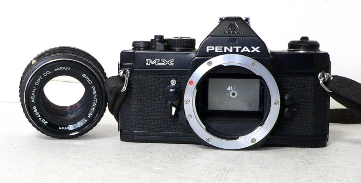 ★ ジャンク品 / PENTAX MX ブラック / PENTAX-M 1:1.7 50mm ★_画像2