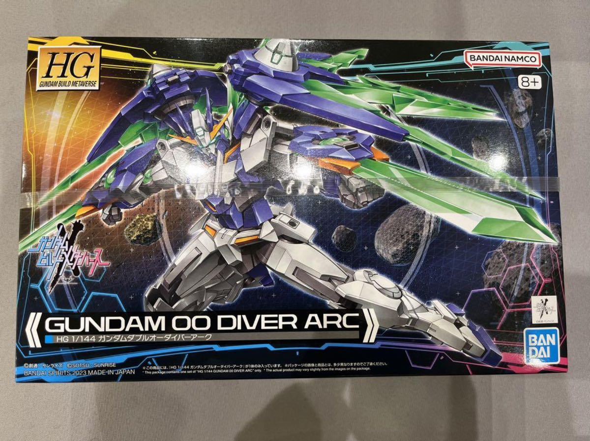 新品未組立品　HG 1/144 ガンダムダブルオーダイバーアーク / ガンプラ ガンダムビルドメタバース GUNDAM OO DIVER ARC バンダイ_画像1