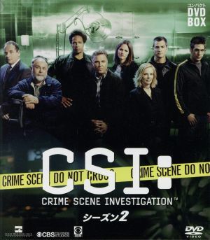 ＣＳＩ：科学捜査班　コンパクト　ＤＶＤ－ＢＯＸ　シーズン２／ウィリアム・ピーターセン,マージ・ヘルゲンバーガー,ゲイリー・ドゥーダン_画像1