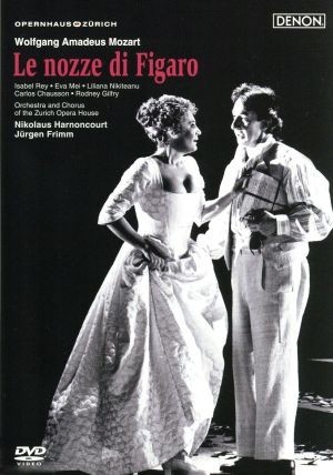 Моцарт: Свадьба Фигаро, Цюрихская опера, 1996 / Изабель Рэй, Ева Мэй, Николаус Арнонкур (дирижер)