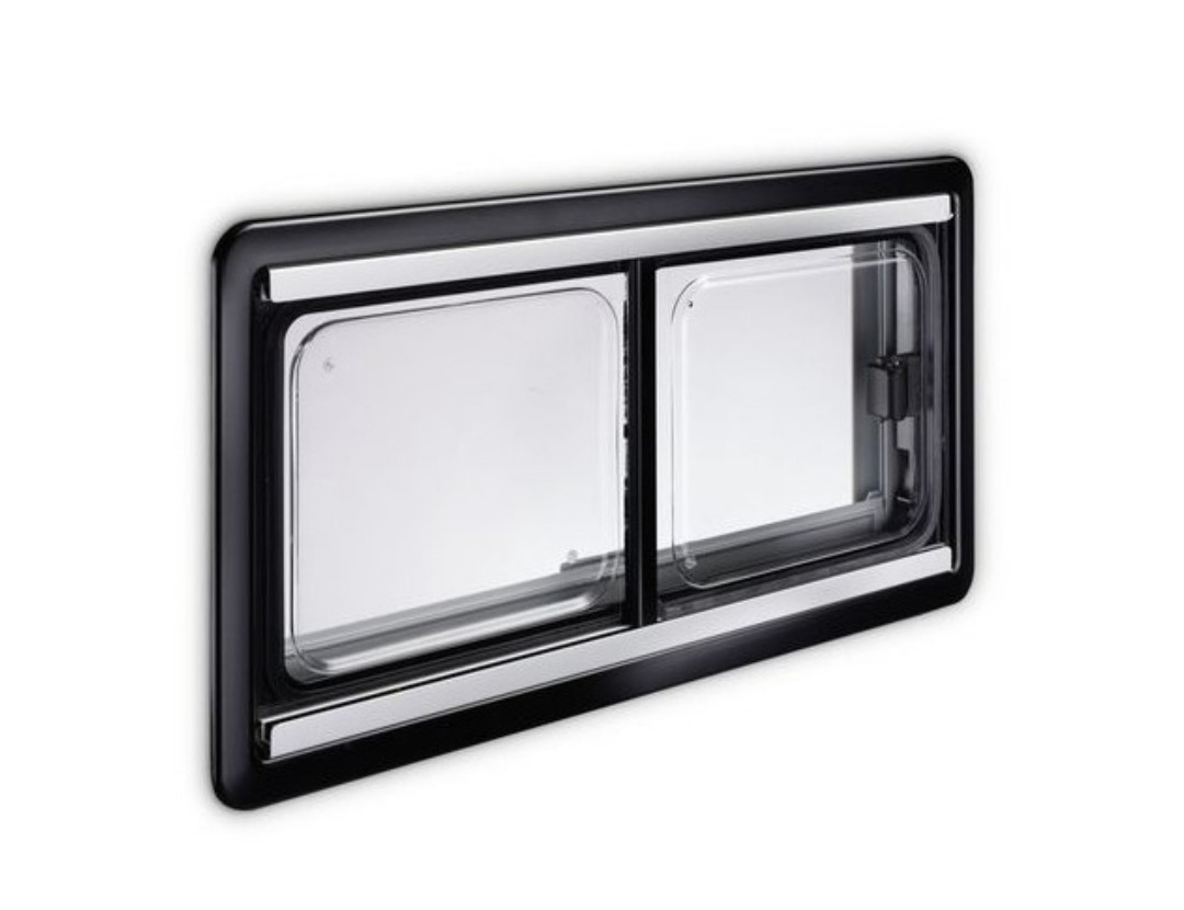 dometikSeitz S4 sliding window camper van life DIY. sliding window 900mm×550mm