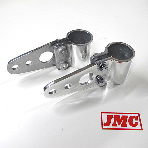 JMC　復刻砂型　ライトステー36φ　ポリッシュ仕様　Z1/Z2　Z750FX/Z400FX　JF-21-36P _画像1