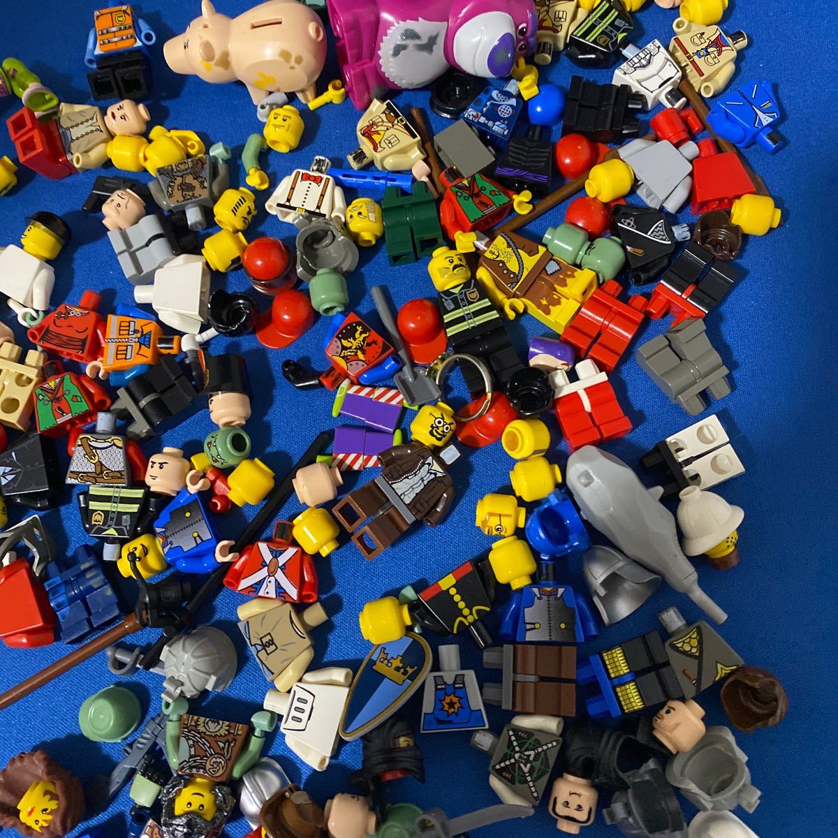 たくさんまとめて　レゴ LEGO ミニフィグ レゴブロック 部品　_画像3