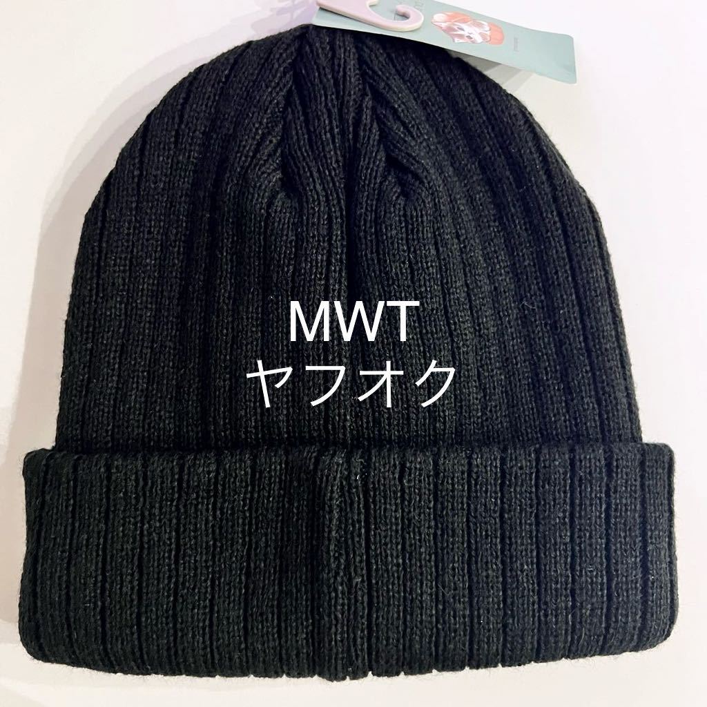 15312099 NYA? ニット帽　シュークリーム　モフサンド　レディース　ファッション　帽子　キャップ　ハット　サメにゃん　ねこ　MWT_画像3