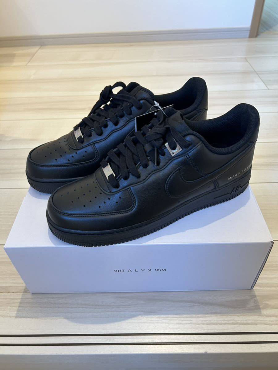 新品未使用 28cm 1017 ALYX 9SM NIKE AIR FORCE 1 SP BLACK MATTHEW M. WILLIAMS アリクス ナイキ エア フォース ブラック FJ4908-001 10