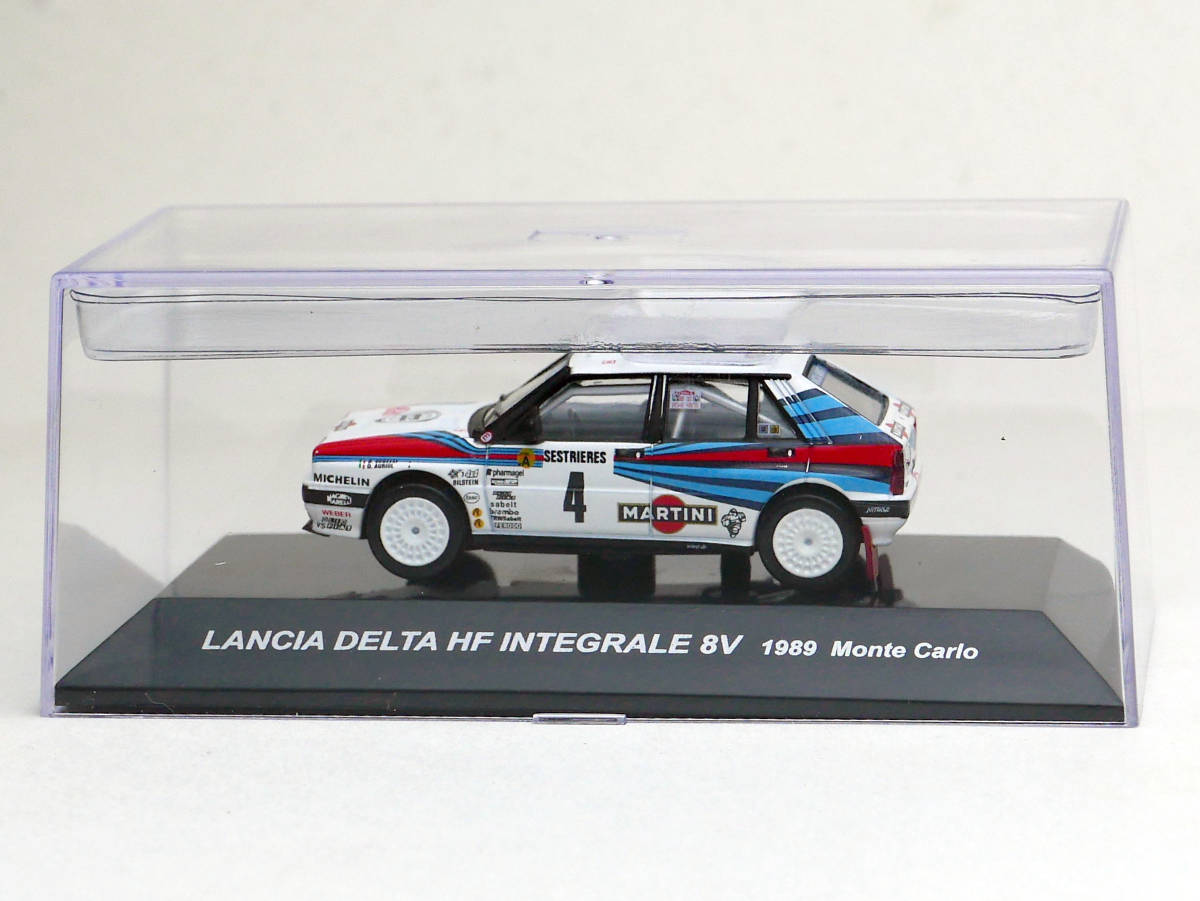 1/64 CM'S ランチア デルタインテグラーレ #4 Martini Monte Carlo 1989 1st ラリーカーコレクションSS18ランチア&フィアット_画像5