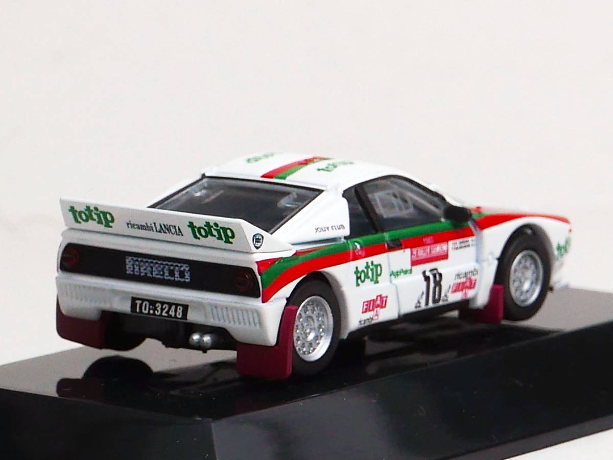 1/64 CM'S ランチア 037ラリー #18 Totip Sanremo 1983 5th ラリーカーコレクションSS05ランチア2_画像3