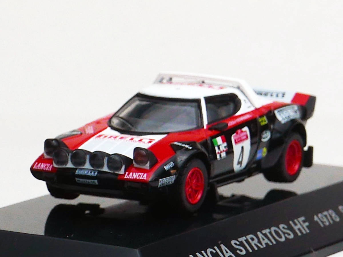 1/64 CM'S ランチア ストラトスHF #4 Pirelli Sanremo 1978 1st ラリーカーコレクションSS05ランチア2_画像1