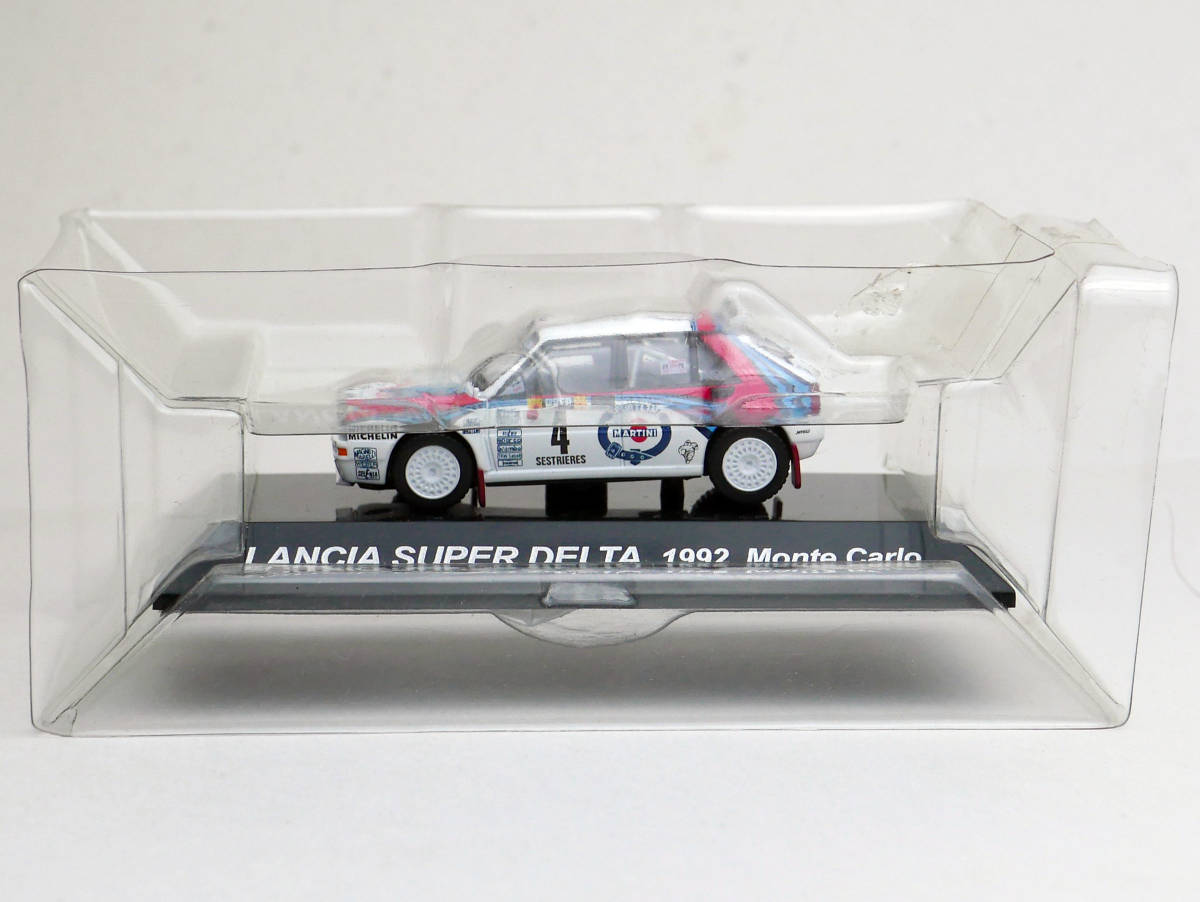 1/64 CM'S ランチア デルタHFインテグラーレ(スーパーデルタ) #4 Martini Monte Carlo 1992 1st ラリーカーコレクションSS11ランチア3_画像5