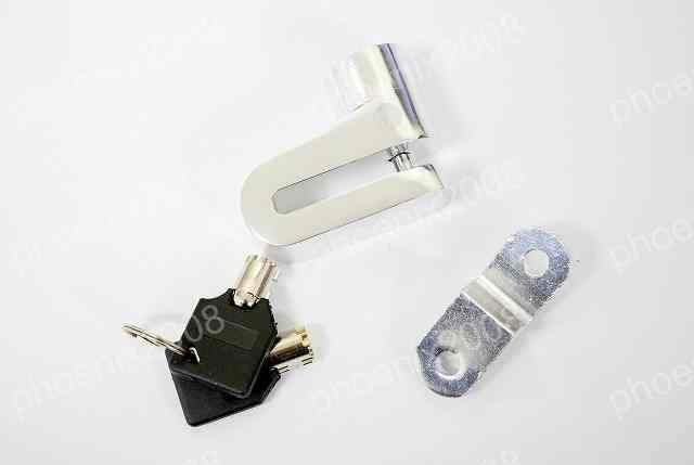  anti-theft disk lock small silver all-purpose bike bicycle 