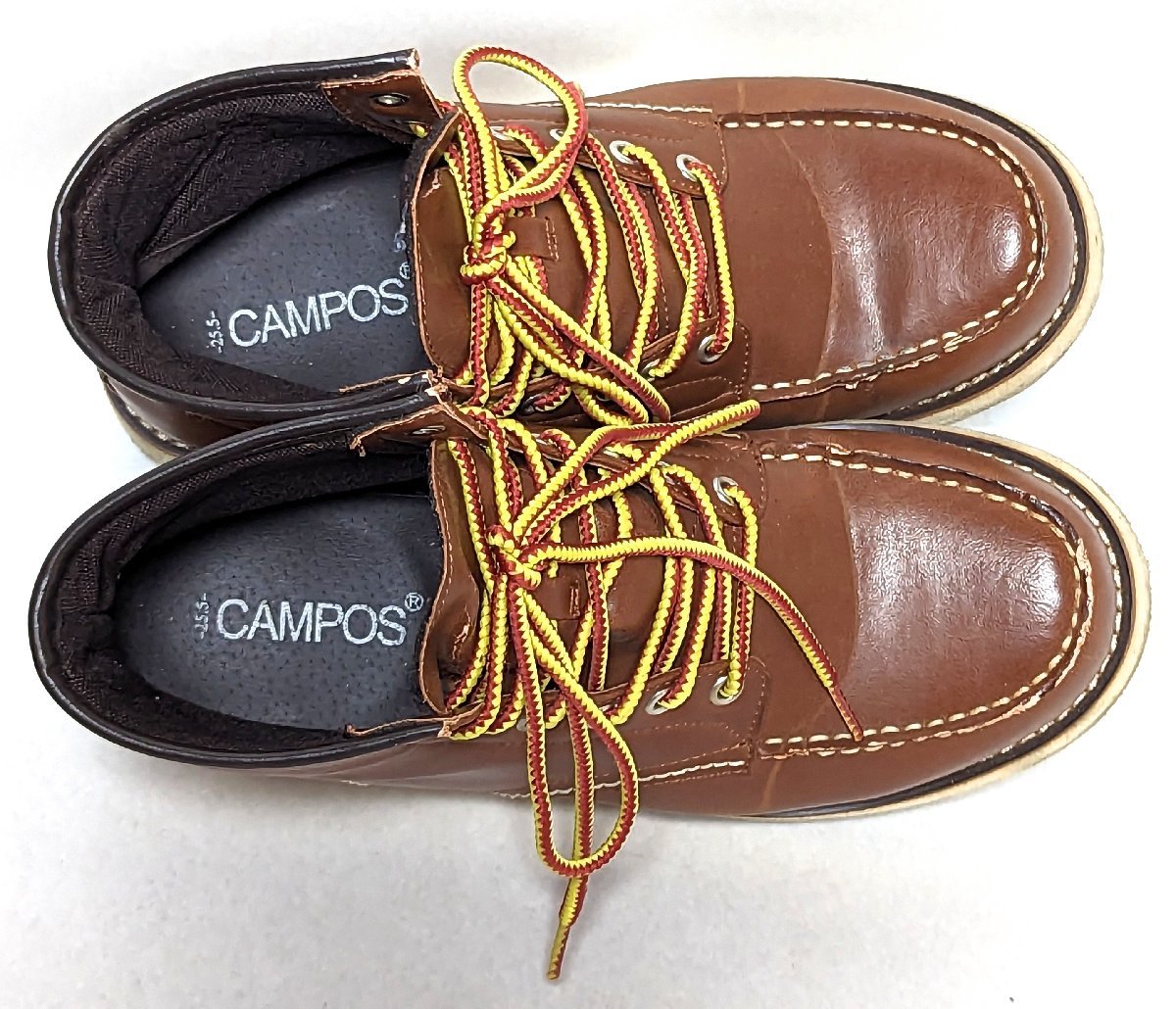 CAMPOS　カンポス　トレッキングブーツ　25.5cm　メンズ　ブーツ　靴　レザー　ブラウン　茶色　おしゃれ　ファッション_画像4