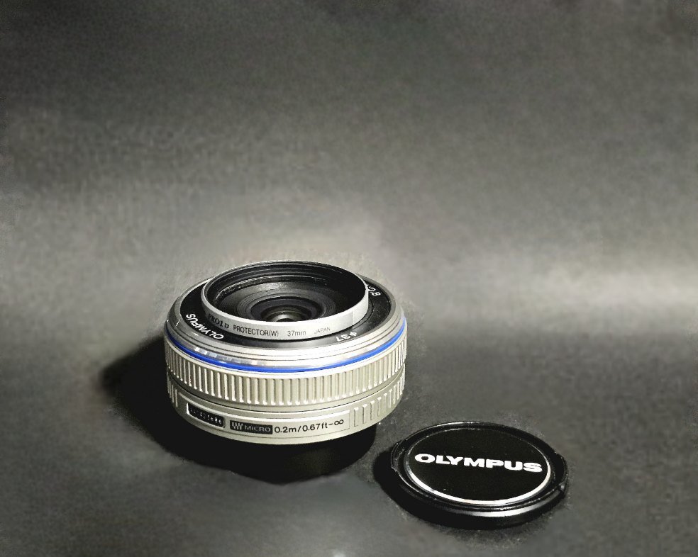 OLYMPUS オリンパス レンズ＆充電器＆バッテリーセット 17mm 1:2,8 / 40-150mm 1:4-5,6 望遠レンズ 日本製 カメラ周辺機器 HMY_画像2