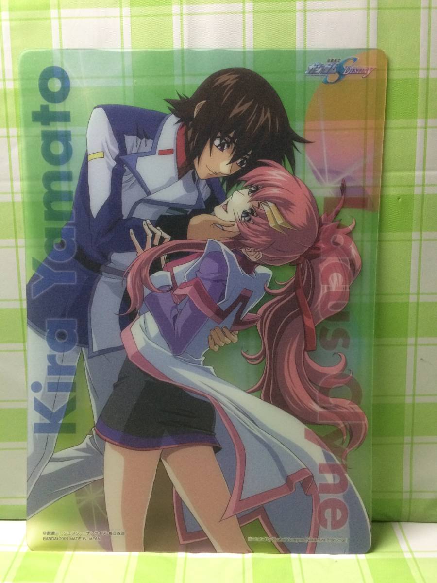 バンダイ BANDAI ガンダムSEED DESTINY クリアプレート バンダイ BANDAI ガンダムSEED DESTINY クリアプレート
