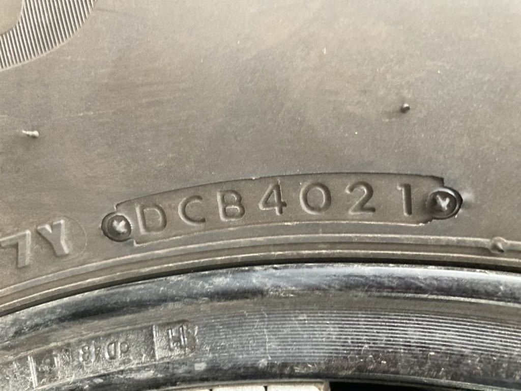 使用1シーズン 265/65R17 ブリヂストン ブリザック DM-V3 アルミホイールセット 17×5J ＋25 ランクル プラド 傷なし 超美品 2021年製造_画像10