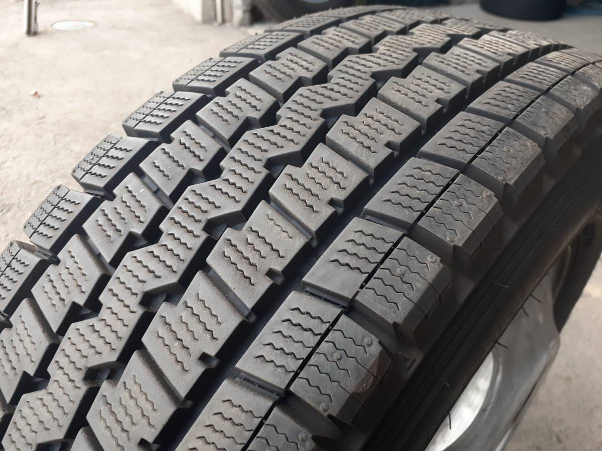 トラック用 スチールホイール 溝有冬 16×5.5 115-8 205/70R16 111/109L LT ダンロップ LT03 6本 売切!!_画像7