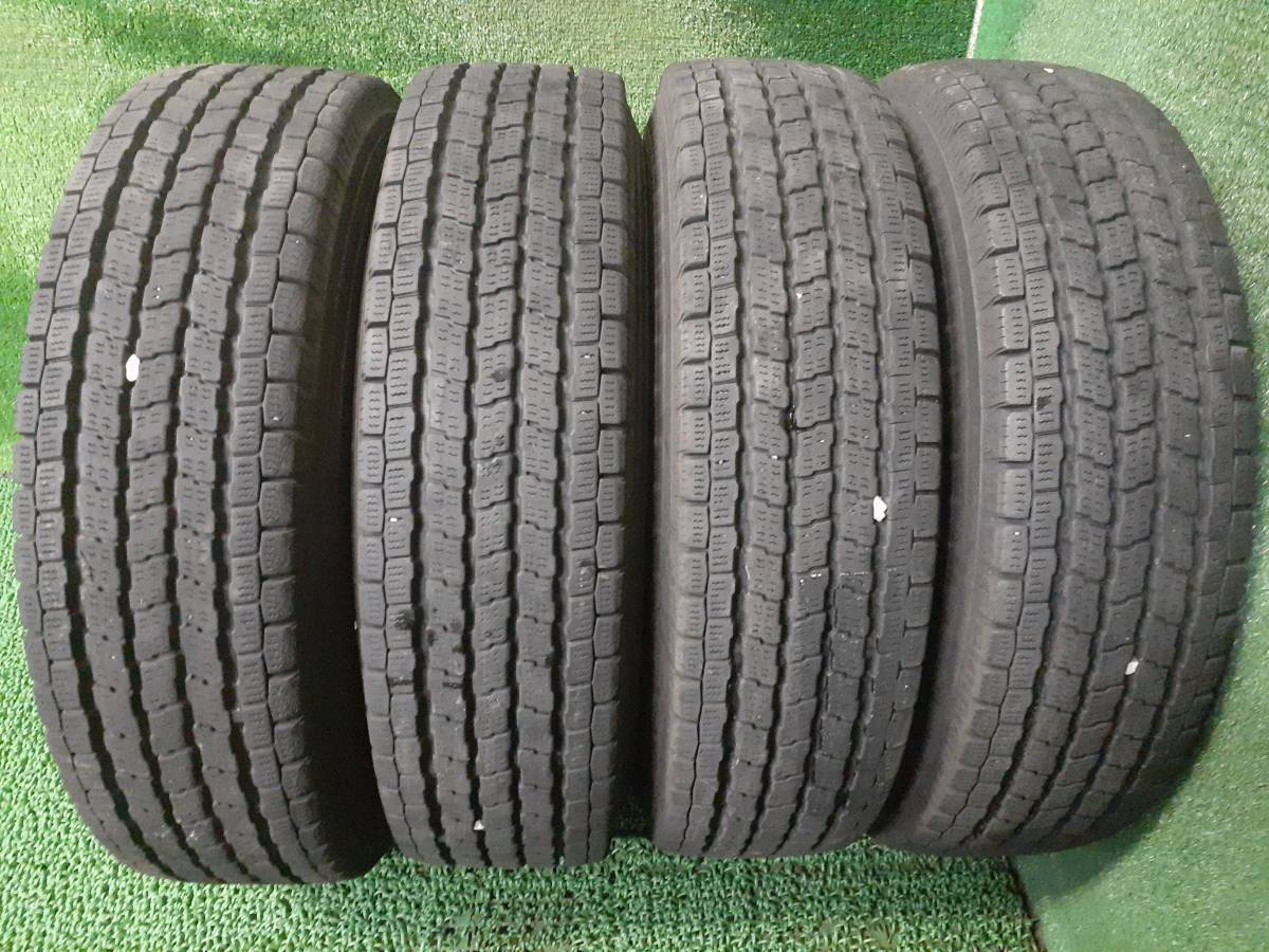 溝有 ヨコハマ ice GUARD iG91 145/80R12 80/78 N LT 12x4J PCD100 エブリイ等に 4本セット 中古 売切!!_画像5