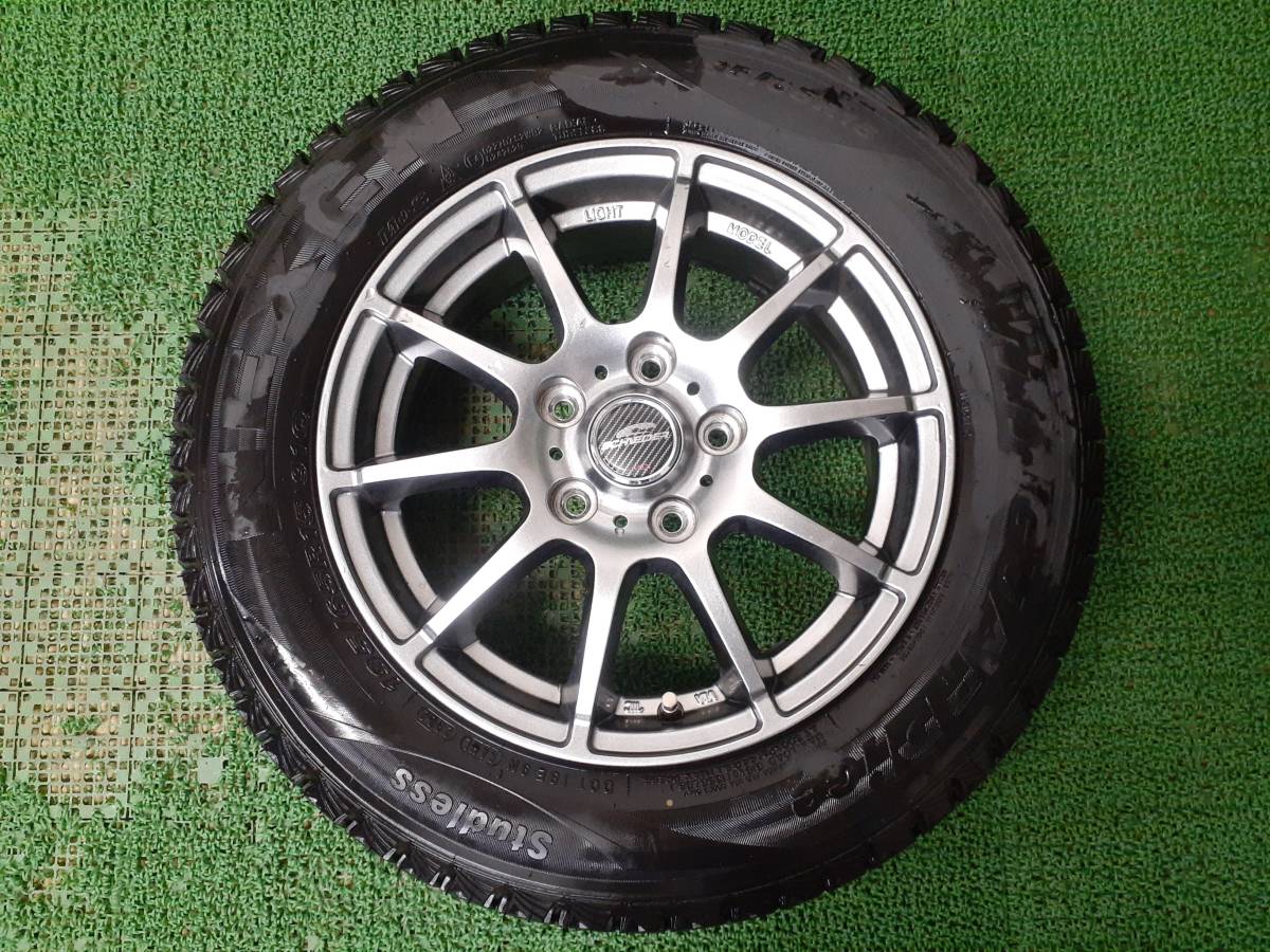 バリ溝 NEXEN GUARD ice 195/65R15 ホイールセット ノア ヴォクシー等に 売切!!_画像2