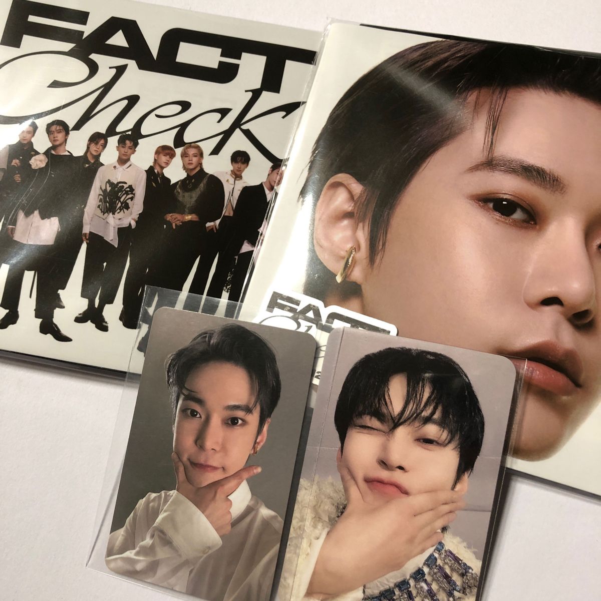 NCT127 イリチル Fact Check ドヨン CDトレカ セット　mumo特典トレカ付き　